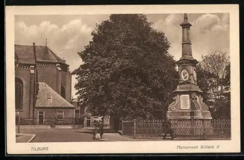 AK Tilburg, Monument Willem II