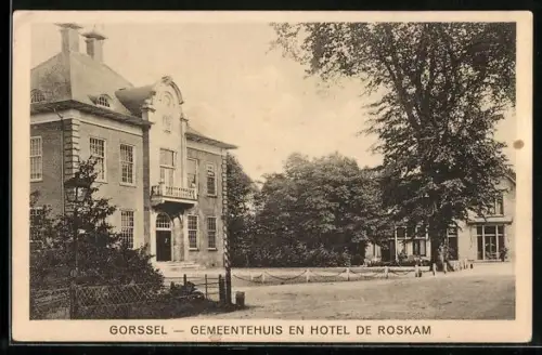 AK Gorssel, Gemeentehuis en Hotel De Roskamp