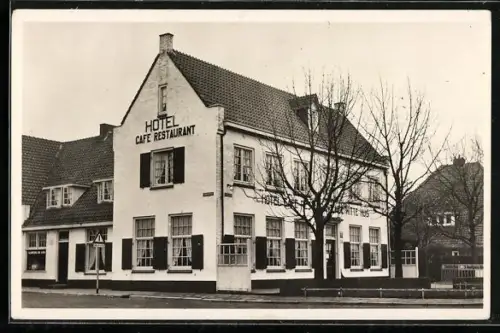 AK Lent /Nijmegen, Hotel Restaurant Het Witte Huis, Fa. B. P. Bouwmeister