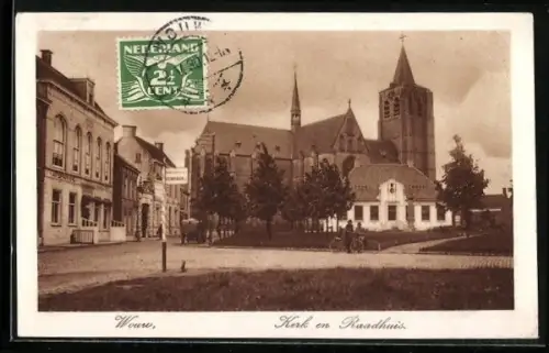 AK Wouw, Kerk en Raadhuis