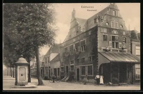 AK Enkhuizen, Kaasmarkt, Am Käsemarkt