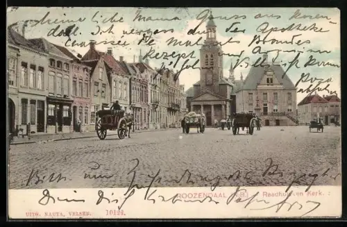 AK Roozendaal, Raadhuis en Kerk