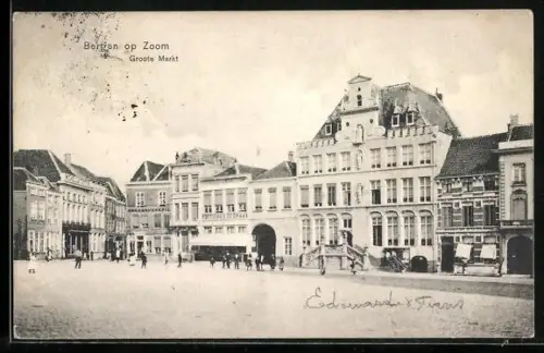 AK Bergen op Zoom, Groote Markt
