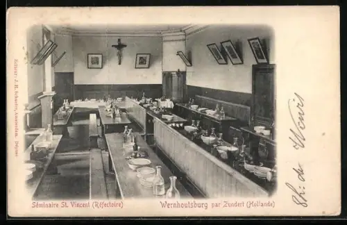 AK Wernhoutsburg par Zundert, Séminaire St. Vincent, Réfectoire