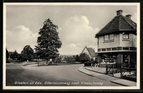 AK Ede, Otterlischeweg hoek Kreelscheweg