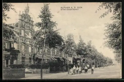 AK Alphen a. d. Rijn, Stationstraat