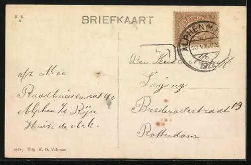 AK Alphen a. d. Rijn, Stationstraat