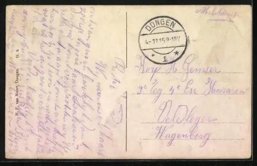 AK Dongen, Villa Vredeoord