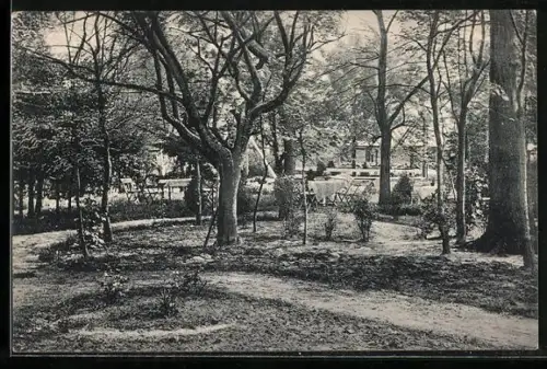 AK Bellingwolde, Hotel Reiderland, Tuinaanzicht