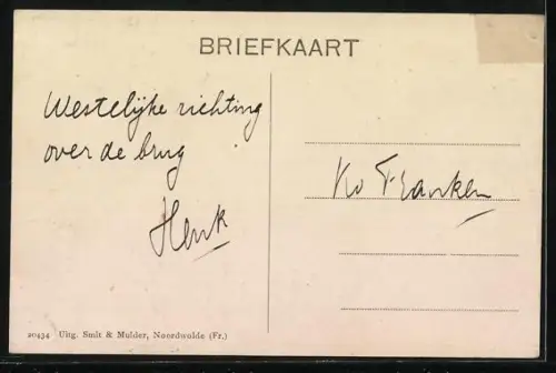 AK Noordwolde /Fr., Hoofdstraat