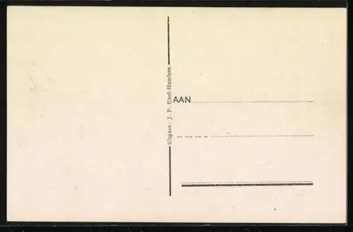 AK Haarlem, Schoterweg, Strassenbahn