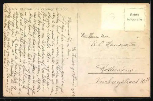 AK Otterloo, N.R.V. Clubhuis de Zanding