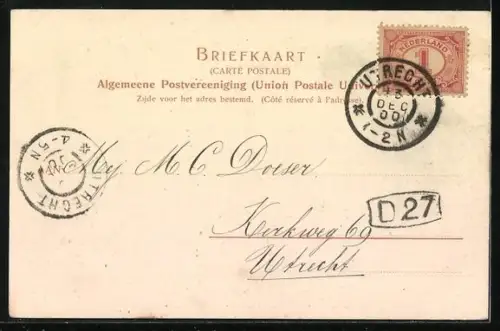 AK Utrecht, Ramstraat b. h. Hoogeland