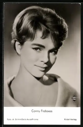 AK Musikerin Porträt Conny Froboess