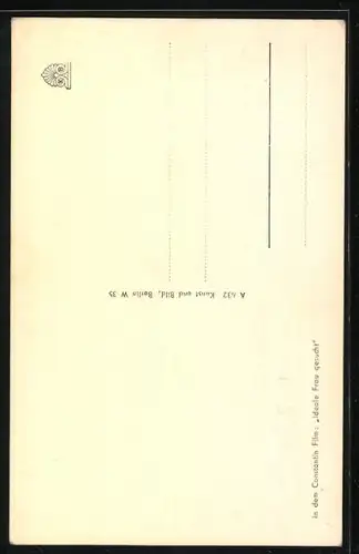 AK Musikerin Cornelia Froboess mit Haarschleife