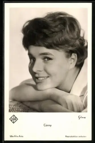 AK Musikerin Porträt Conny Froboess