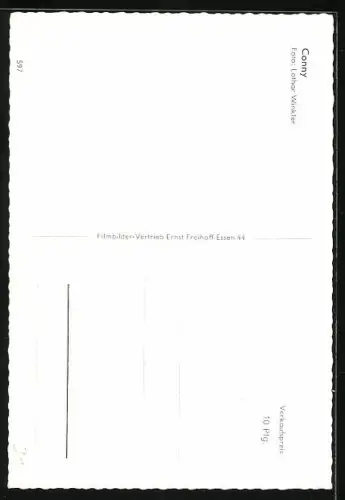 AK Musikerin Conny, Porträt mit Bluse