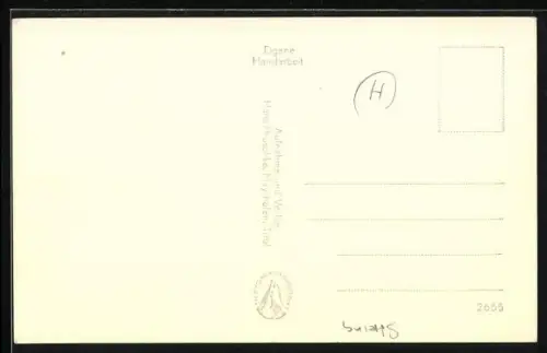 AK Musikergruppe Finkenberger Trio auf einem Hügel