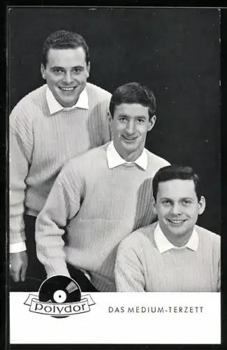 AK Musiker Das Medium-Terzett, Portrait