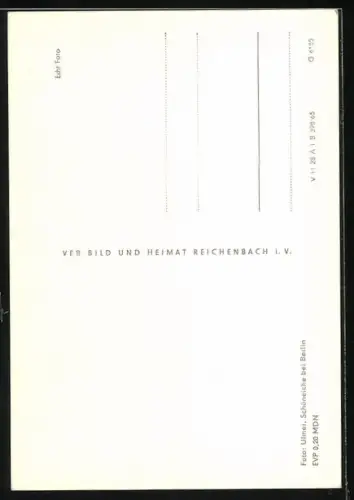 AK Musiker Fred Frohberg in schwarzweiss fotografiert