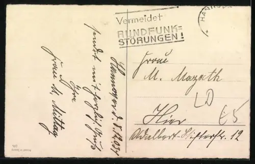 AK Drei kleine Mädchen mit Blumen zu Geburtstag