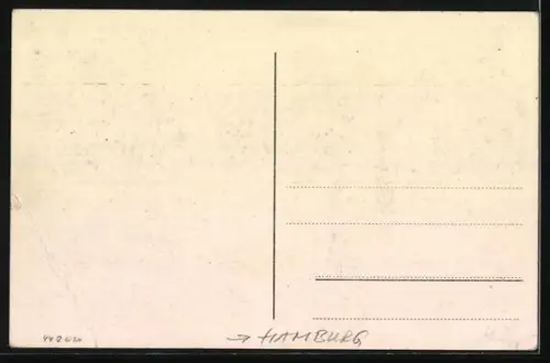 AK Alt-Hamburg, Milchtrinkhalle beim Dovenfleth, Inh. Joh. Steeger