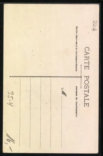 AK Reklame Vin Pernod, Teufel mit einem Glas Wein