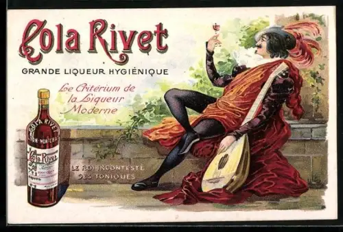 AK Cola Rivet, Grande Liqueur Hygiénique, Reklame
