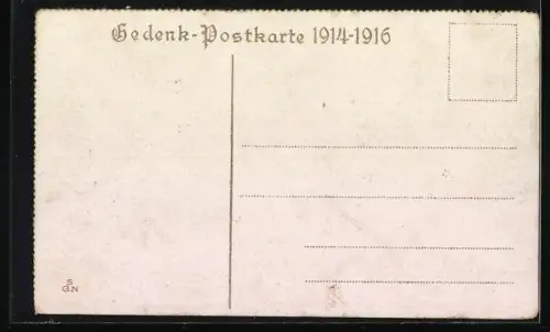 Puzzle-AK 10 Karten, Paul von Hindenburg mit Schlachtszenen aus Antwerpen, Czenstochau, Soldau, Warschau und Lüttich
