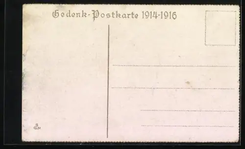 Puzzle-AK 10 Karten, Paul von Hindenburg mit Schlachtszenen aus Antwerpen, Czenstochau, Soldau, Warschau und Lüttich