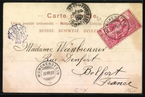 AK Münchenstein, Erholungsstation Hofmatt, Generalansicht