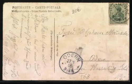 Lithographie Steinlebach, Sennerei und Gasthaus v. Michael Schmuck