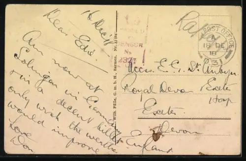 AK Ohligs /Solingen, Düsseldorfer Strasse mit Geschäft von D. Coopmann