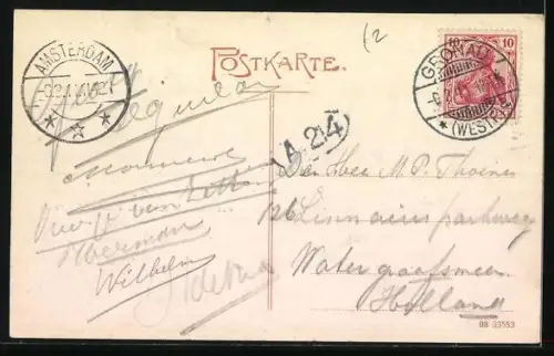 AK Glanerbrück, Restaurant Verspohl, Fabrik Eilermark und Kloster