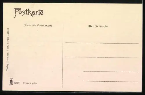 AK Verden /Aller, Grosse Strasse mit Hotel Hannover