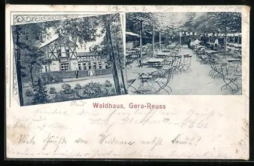 AK Gera, Gasthaus Waldhaus
