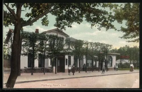 AK Hamburg-Harburg, Ansicht vom Gasthaus Appel`s Tivoli