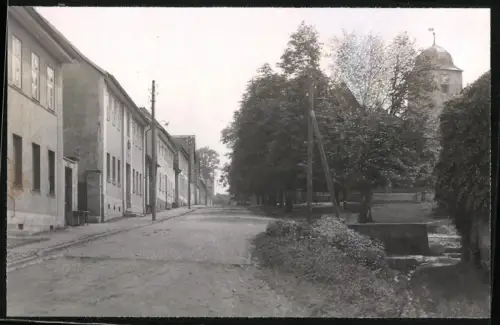 Fotografie Otto Blaubach, Naumburg a. S., Ansicht Gebstedt, Partie im Mast Weg