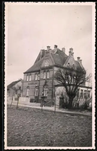 Fotografie Ansicht Leipzig, Blick auf die TBC-Heilstätte Splau, Tuberkulose