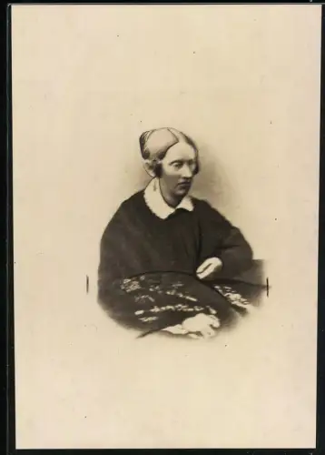 Fotografie Portrait Dichterin Annette von Droste-Hülshoff