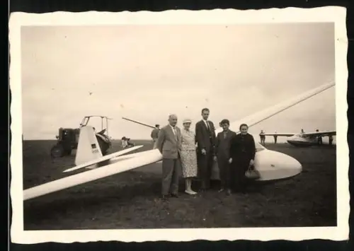 Fotografie Segelflug, Segelflugzeug mit Kennung D-4368