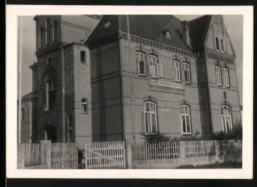 Fotografie Ansicht Leipzig, Blick auf die TBC-Heilstätte Splau, Tubakulos Heilstätte