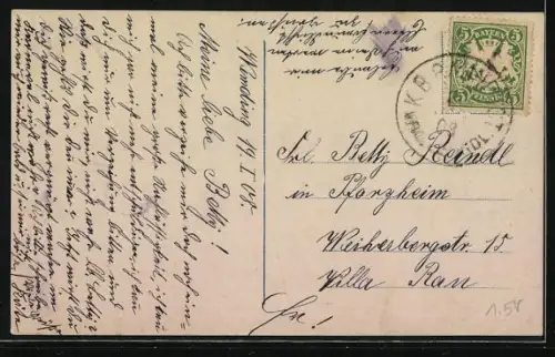 Foto-AK Photochemie Berlin Nr. 4361-1: Elegante Dame mit Blumen im Haar