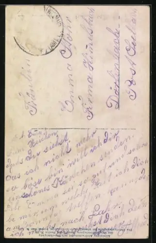 Foto-AK Photochemie Berlin Nr. 5258: Verliebtes Paar an einer Bank