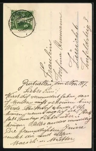 Foto-AK Photochemie Berlin Nr. 2679-4: Dame mit Hut und Blumenkorb