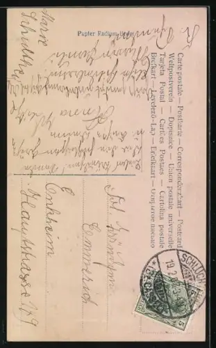 Foto-AK Photochemie Berlin NR: 4146-2, Mignon mit Schmuck im Haar betend