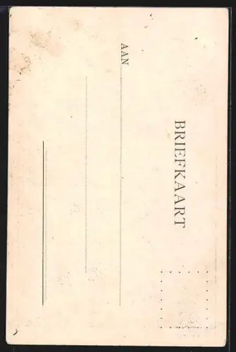 Künstler-AK Gouda, Kerk