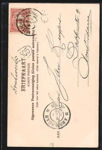 AK Hoorn, Museum mit Strassenpartie