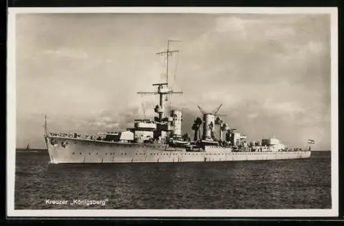AK Leichter Kreuzer Königsberg der Kriegsmarine