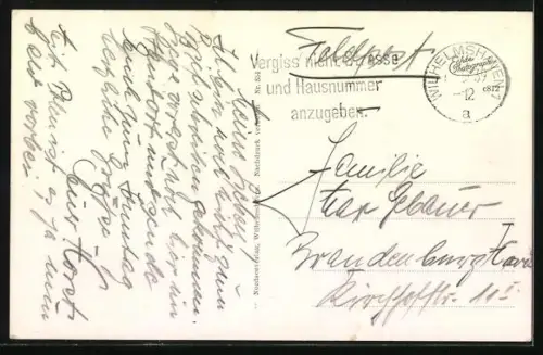 AK Schlachtschiff Scharnhorst auf hoher See